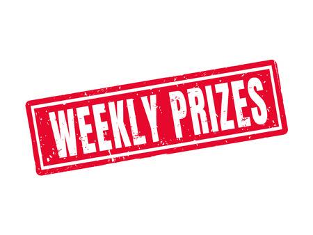 weekly prizes